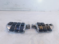 Harley Davidson FXR Dyna Sportster & Softail ISO Chrome Footpegs Footrests - C3 Cycle