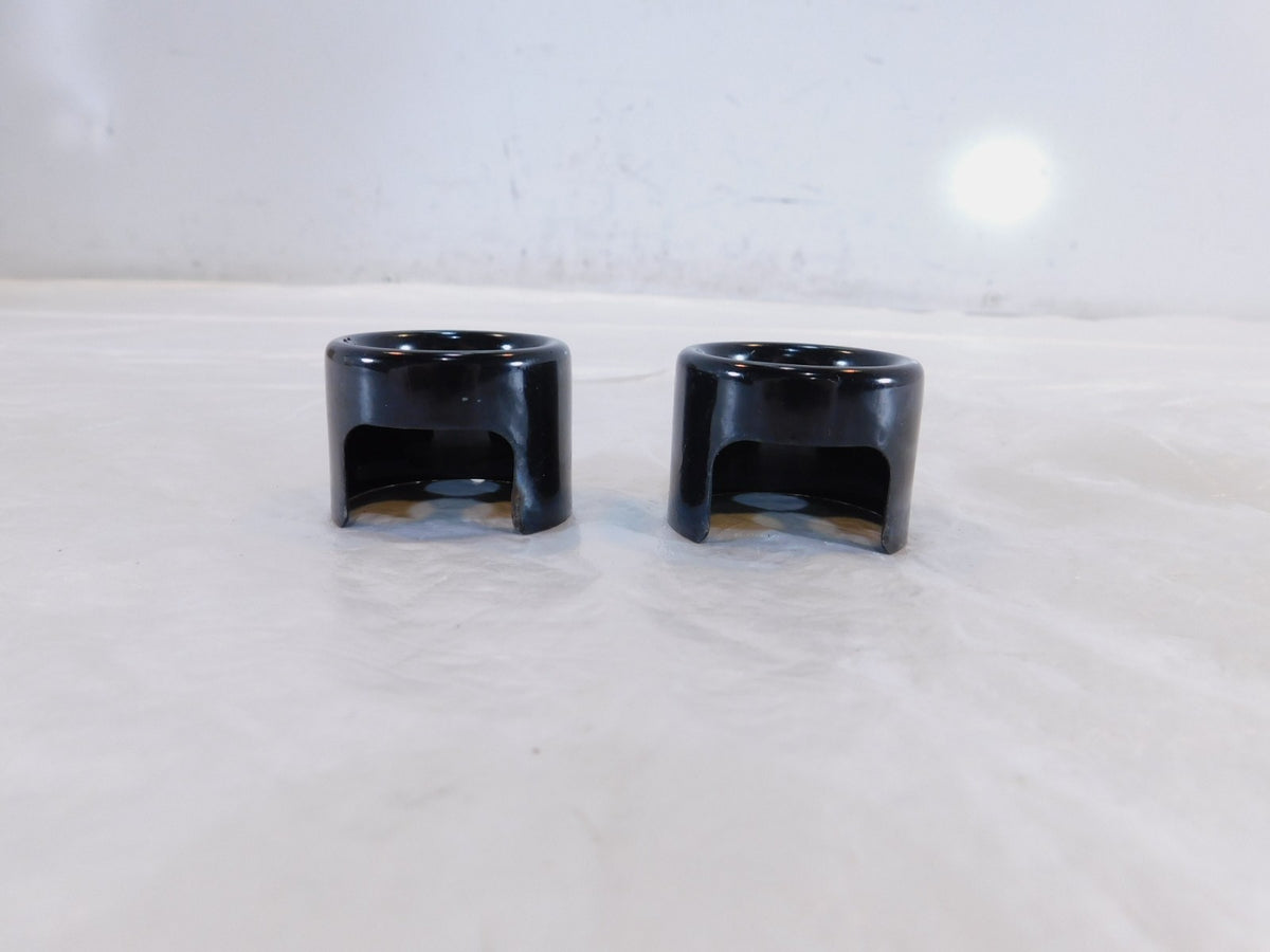 Harley Davidson Sportster 883 & 1200 Black Rear Shock Absorber Top Bolt Covers - C3 Cycle