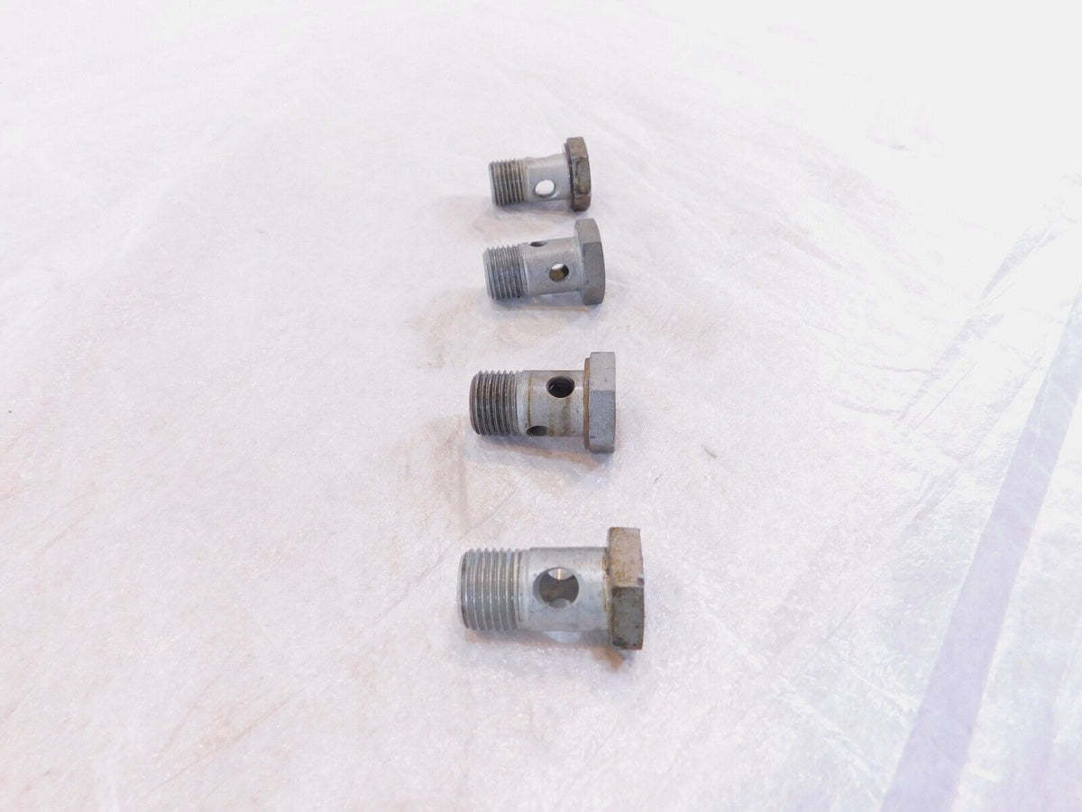 BMW F650 F650GS F650CS & R1200C R1200 Oil Pipe Hose Hollow Banjo Bleeder Bolts - C3 Cycle