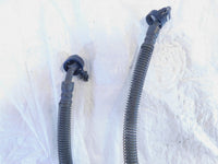 90-92 Kawasaki Ninja ZX-11 ZX1100 Front Wheel Brake Hose Pipe Lines w/ Splitter - C3 Cycle