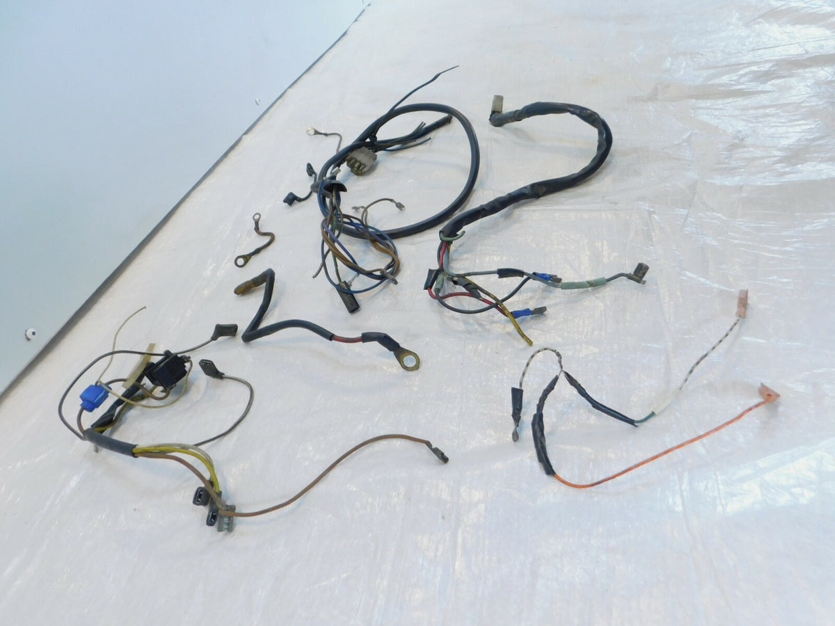 1977 77 BMW Airhead R100 R100/7 Misc Electrical Wiring Wire Plug Sub Harnesses - C3 Cycle