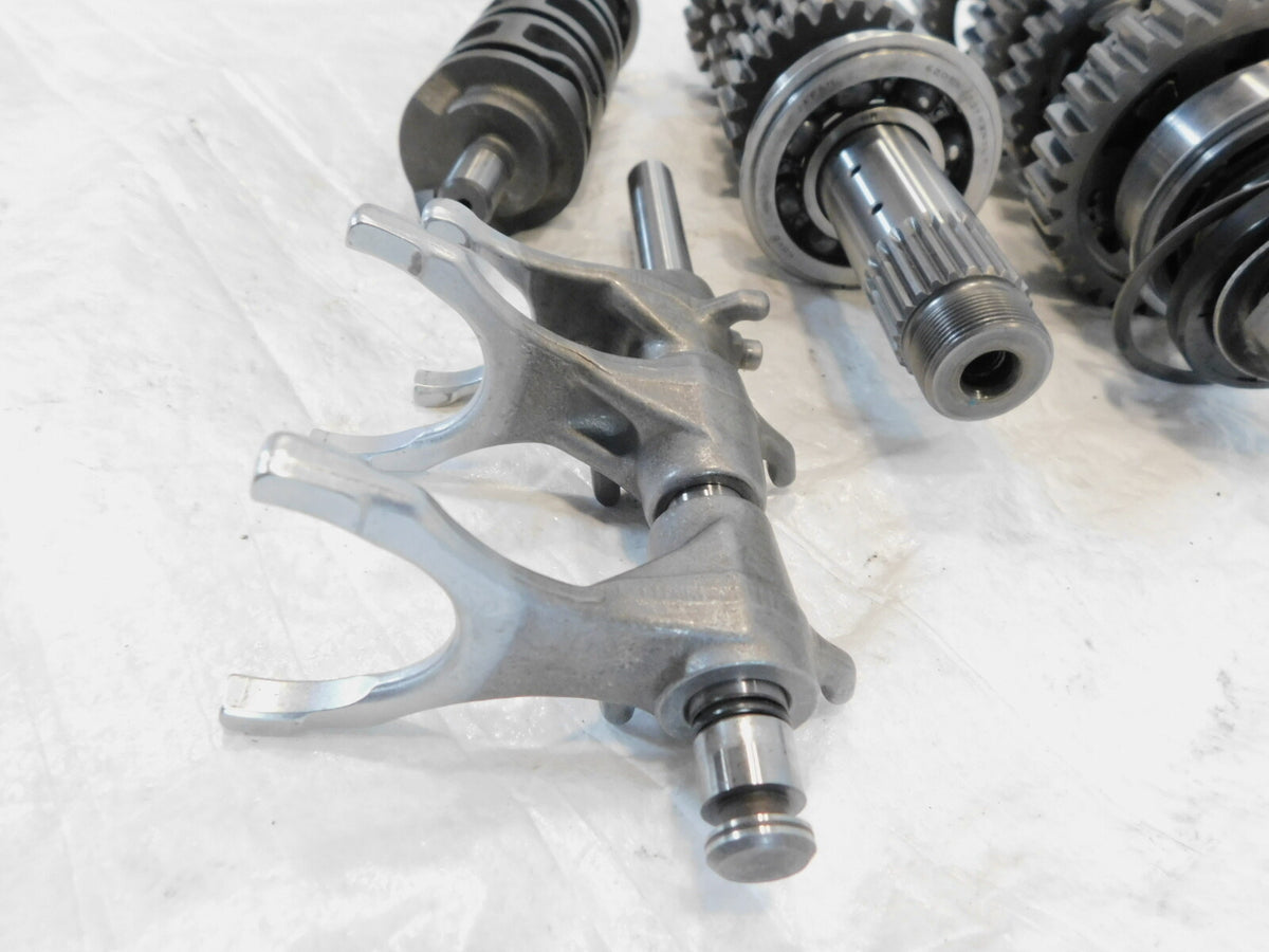 Triumph Daytona 600 TT600 Speed Four Transmission Gears & Shifter Drum w/ Forks - C3 Cycle