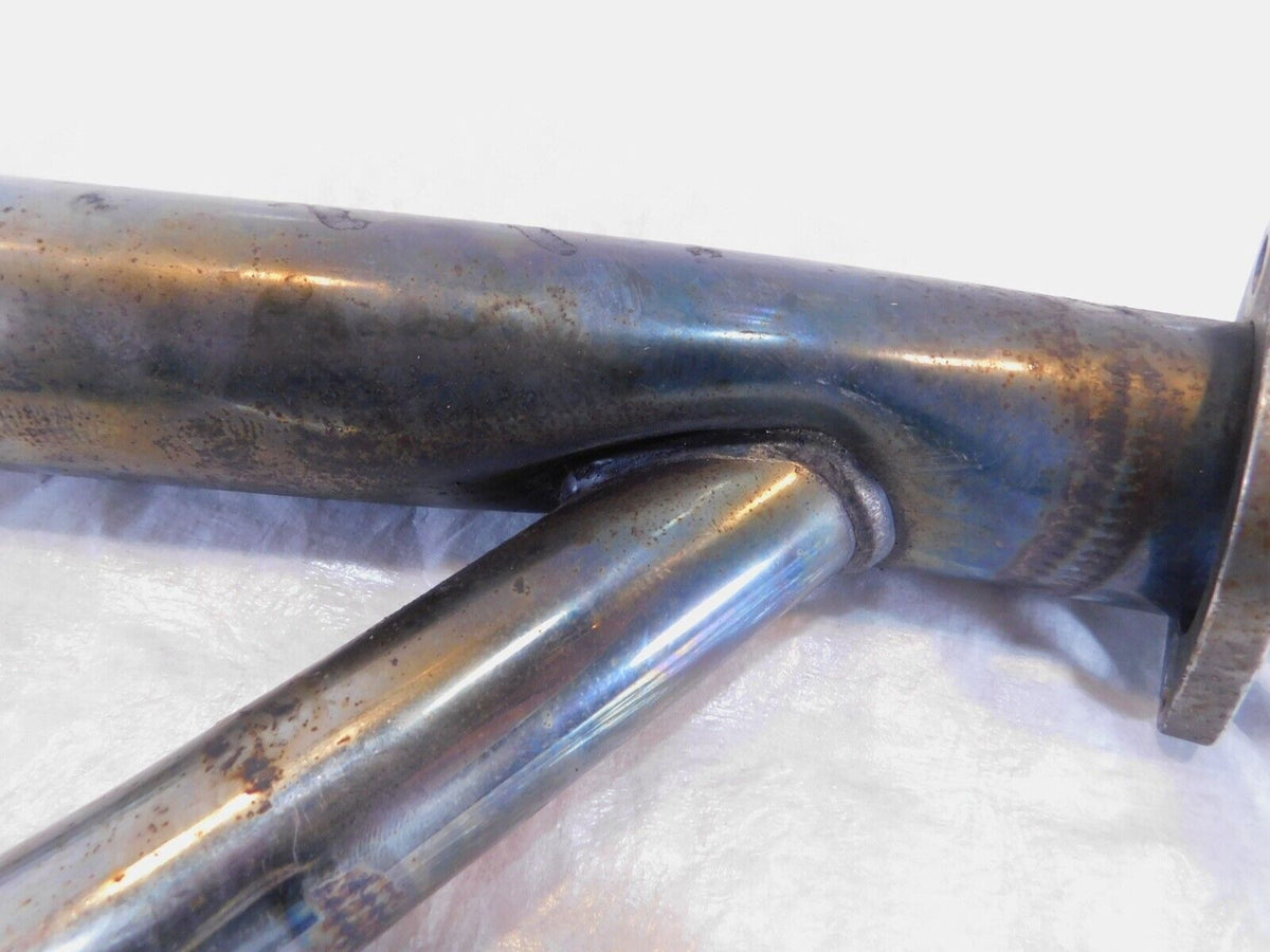95-99 Harley Davidson Softail Heritage Classic Front Exhaust Header Pipe -Bent - C3 Cycle