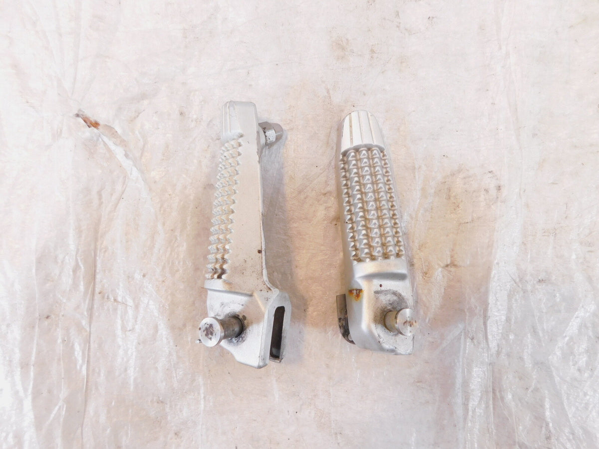 2009-2018 BMW F800R K1300S Silver Front/Rear Left Foot Pegs Footrest Pegs - C3 Cycle