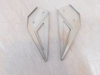 Erik Buell Racing EBR 1190 1190SX 1190RX Hammerhead Footpeg Footrest Heel Guards - C3 Cycle