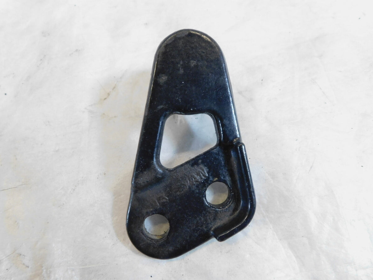 Harley Dyna Super Glide & Low Rider Black Left Passenger Footpeg Mount Bracket - C3 Cycle