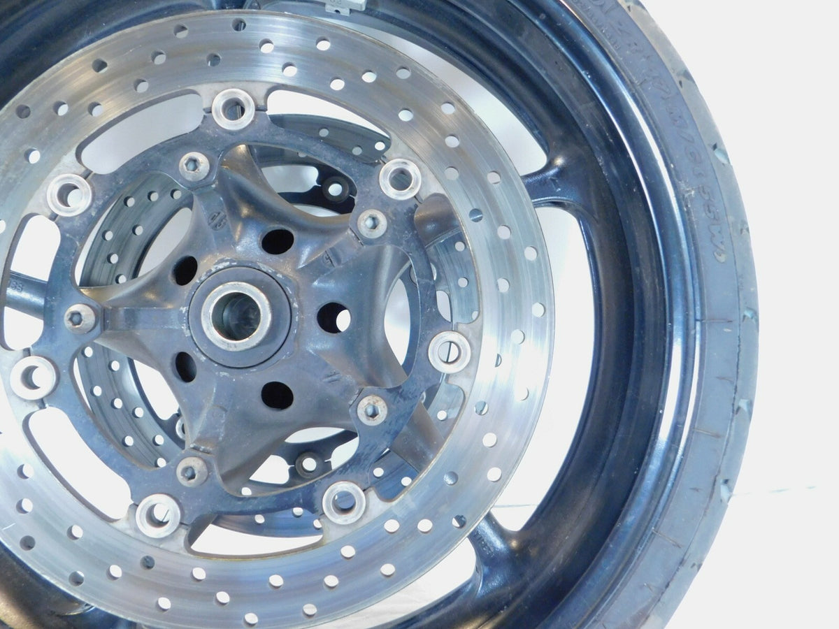 Yamaha YZFR6S YZF R6S & YZFR6 R6 & FZ6 FZ-6 Front Drive Wheel Rim Tire & Rotors - C3 Cycle