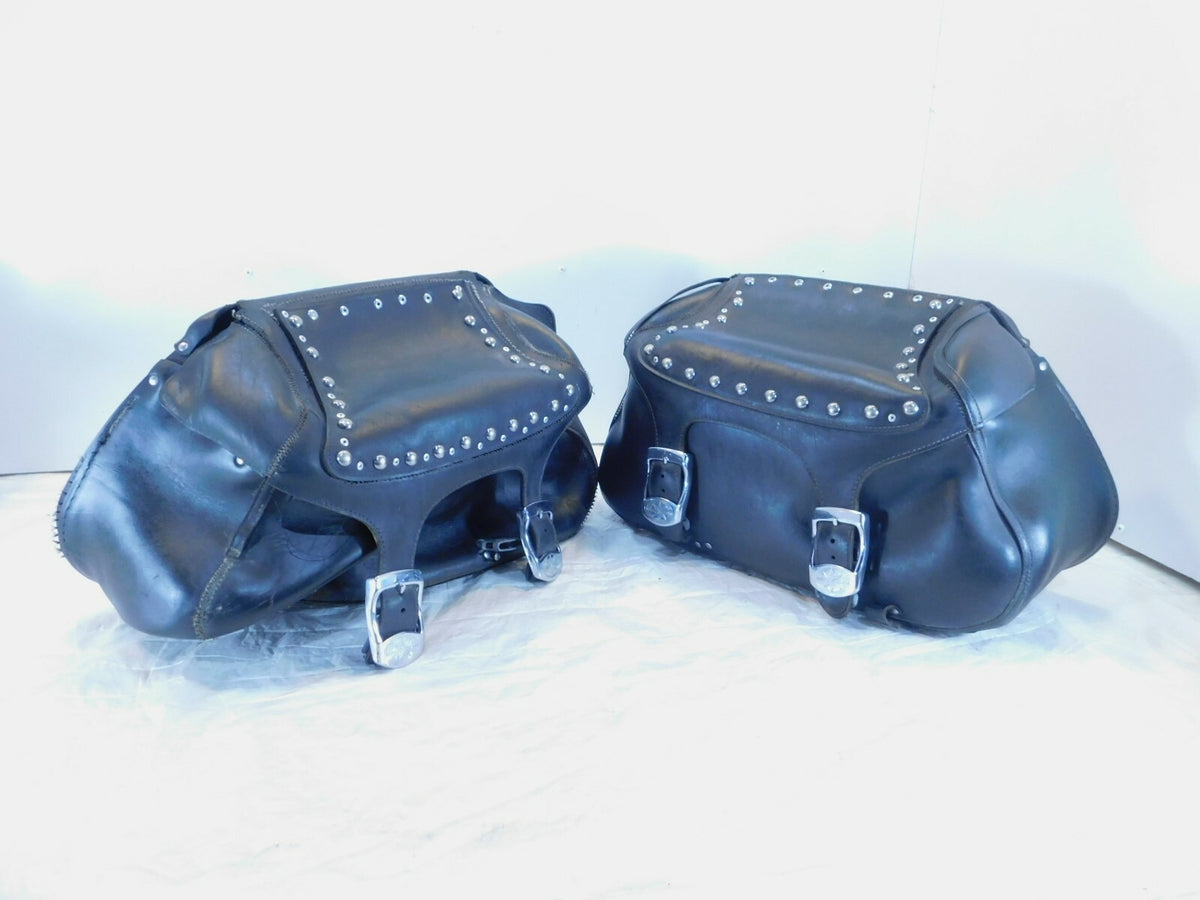 2006 06 Yamaha XVS1100 V-Star Classic 1100 Left & Right Luggage Saddlebags - C3 Cycle