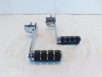 Harley Road King & Electra Glide Adjustable Rear Passenger Footpeg Footrests - C3 Cycle