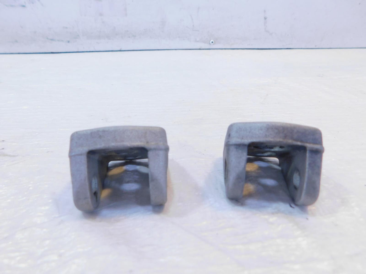 2013-2019 KTM 690 Duke Silver Left/Right Front Footrest Foot Pegs Bracket Mounts - C3 Cycle
