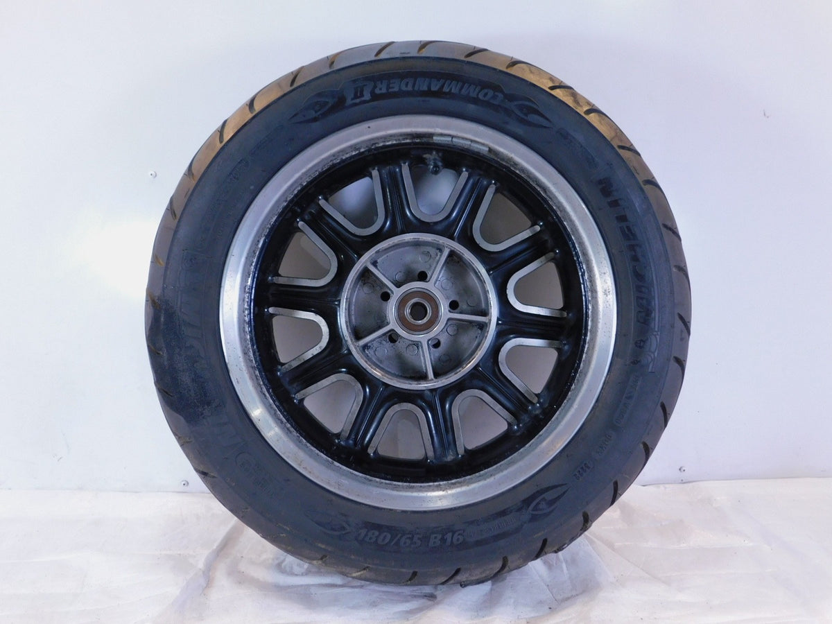 Indian Chief Chieftain Roadmaster & Springfield Black Cast Mag Rear Wheel Rim - C3 Cycle