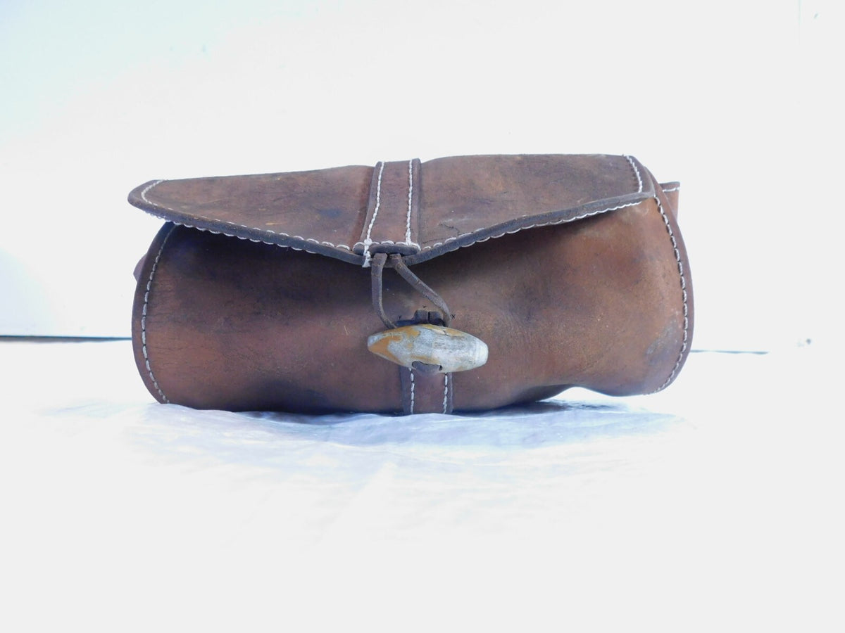Yamaha V Star XVS 1100 Classic Silverado Handlebar Riser Brown Storage Tool Bag - C3 Cycle