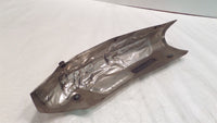 2002 02 Honda VFR800 VFR 800 Interceptor Rear Exhaust Muffler Shield Left Cover - C3 Cycle