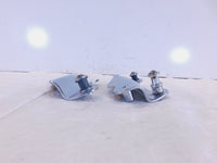 Harley Davidson Road King & Street Glide Chrome Detachable Sissybar Mount Plates - C3 Cycle