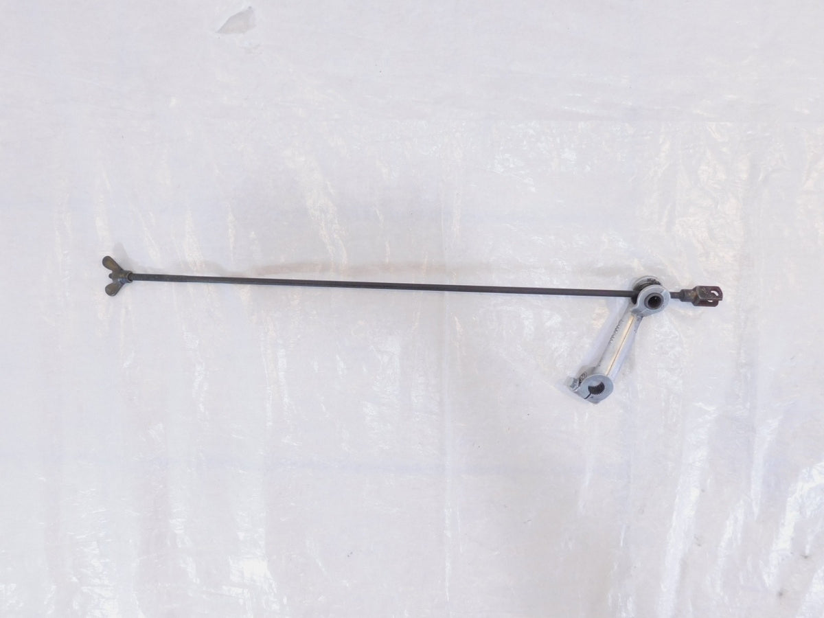 BMW Airhead R100 R60 R75 R80 R90 R100/7 Rear Foot Brake Pedal Lever Rod Shaft - C3 Cycle
