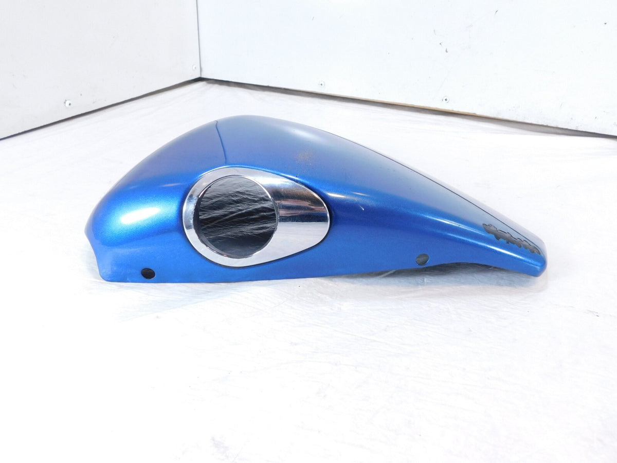 Harley Davidson Sportster 883 & 1200 Blue Oil Tank Right Side Cover Trim
