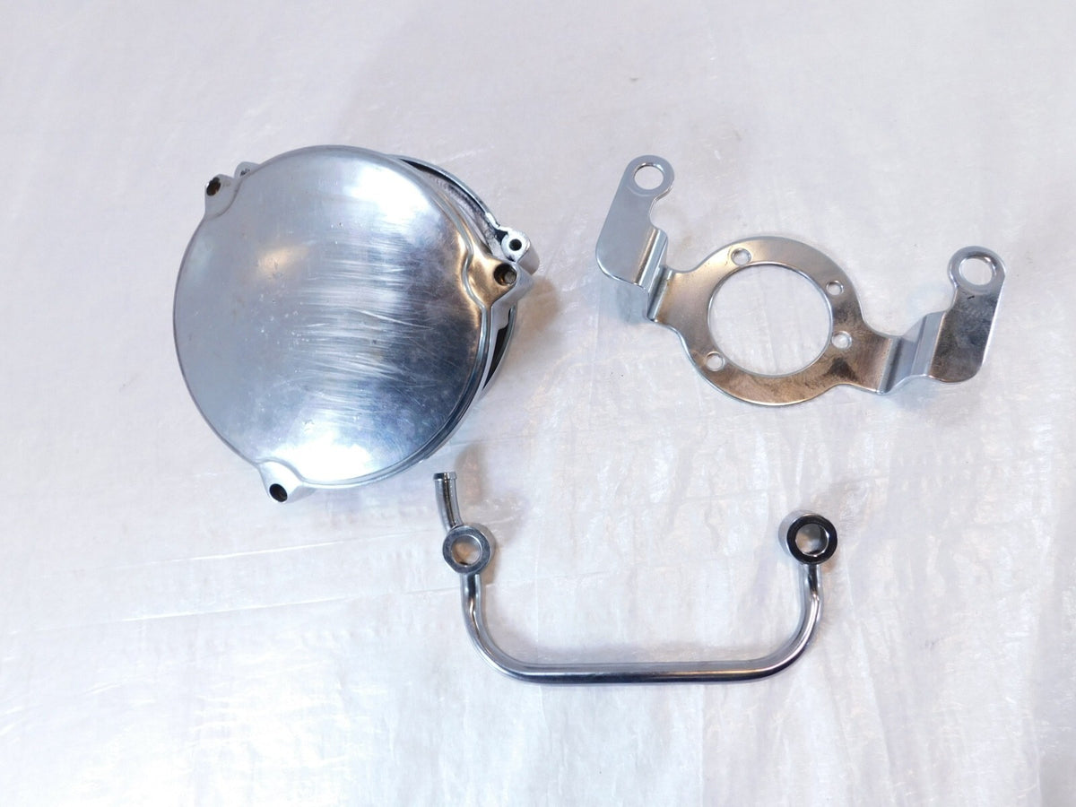 Harley Davidson EVO Electra Glide Softail Dyna Chrome Air Filter Cleaner & Cover - C3 Cycle