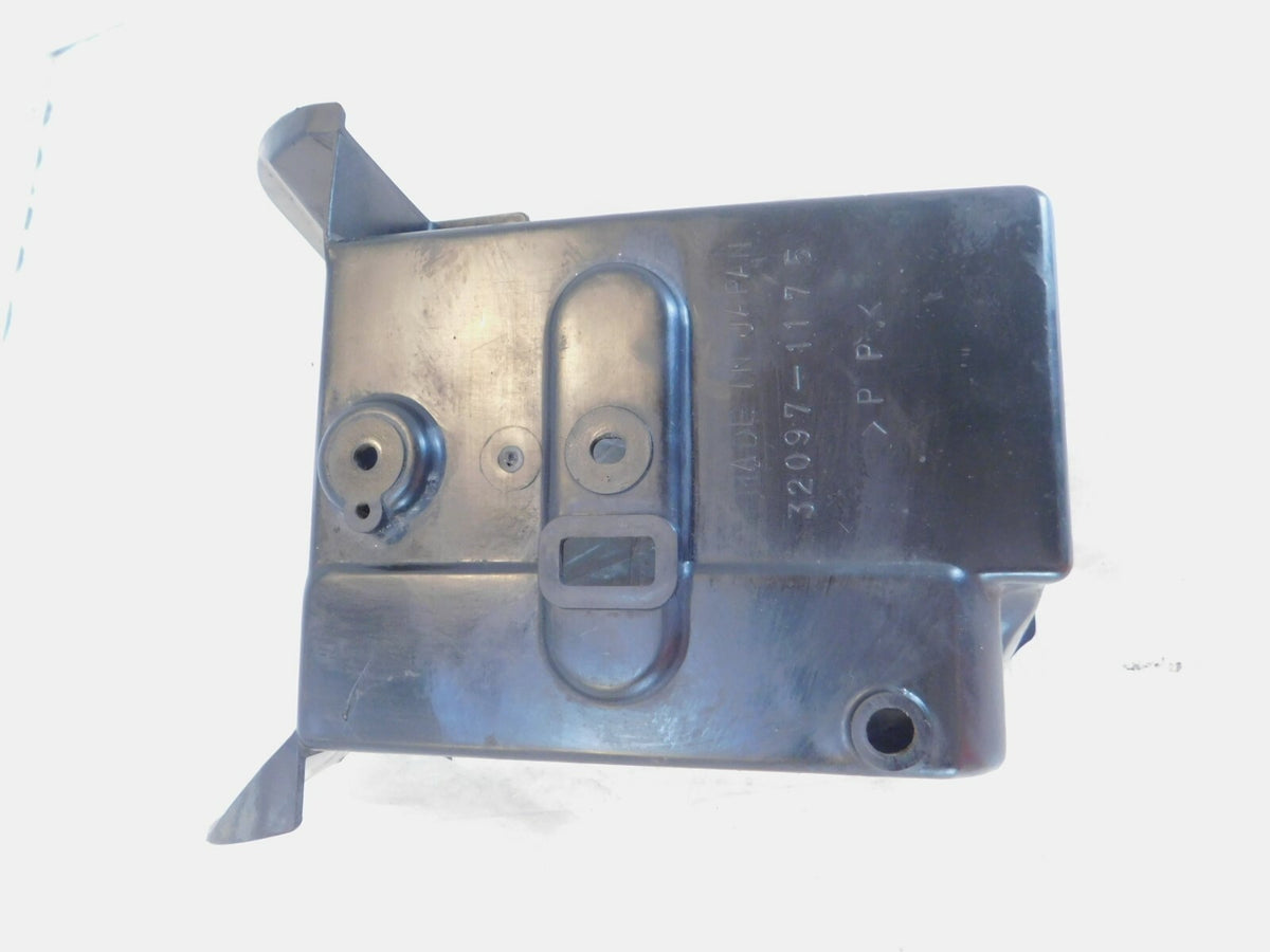 2000 00 Kawasaki Vulcan VN1500 1500 Nomad Fi Battery Case Tray Lit Holder Cover - C3 Cycle