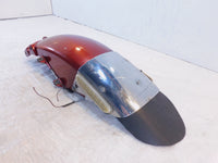 2001-2002 Honda Goldwing 1800 GL1800 Red Front Fender Mudguard & Chrome Cover - C3 Cycle