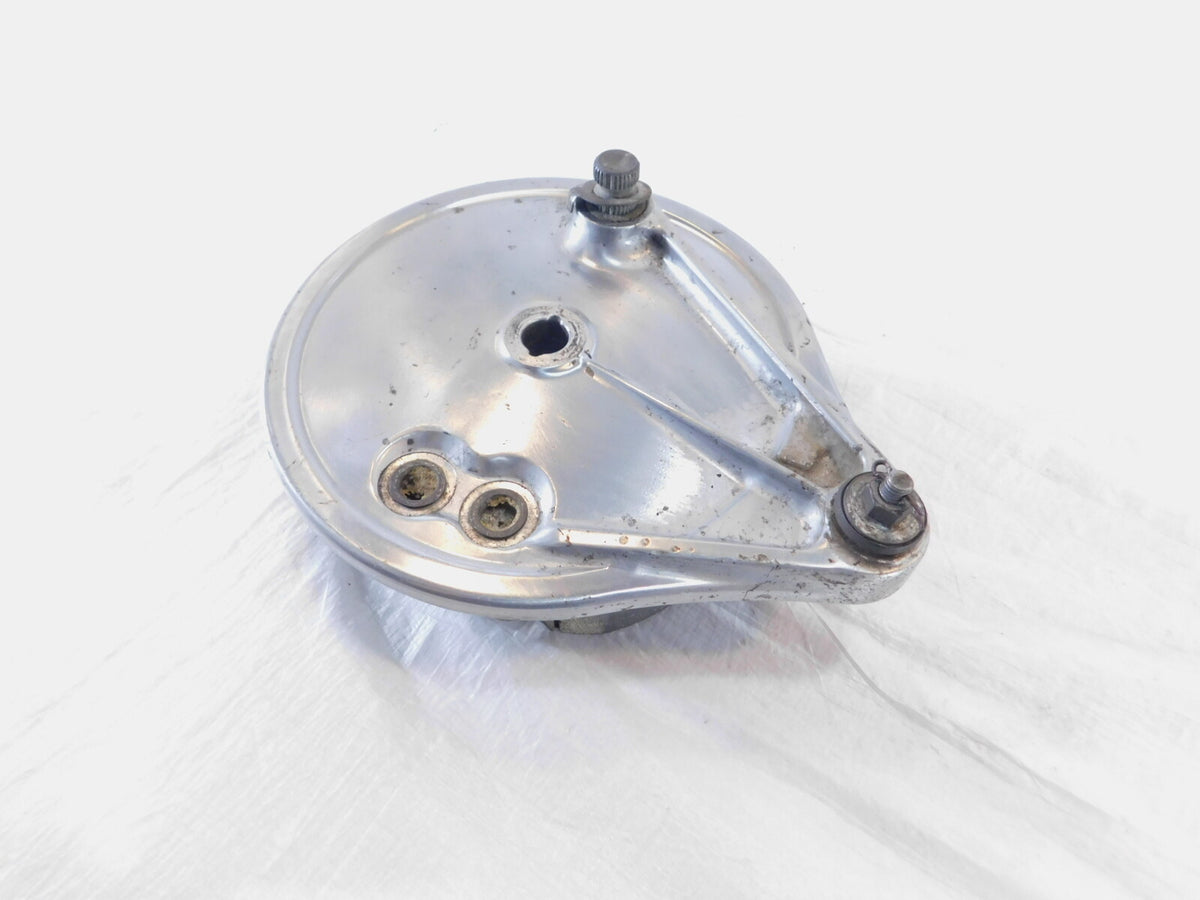 1978-1979 Honda CX500 CX500C CX500D 500 Silver Rear Wheel Brake Shoe Drum Panel - C3 Cycle