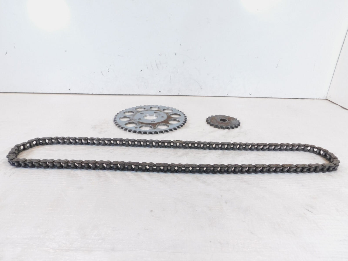 Harley Davidson Ironhead XLH Sportster 1000 Front Rear Drive Sprockets w/ Chain