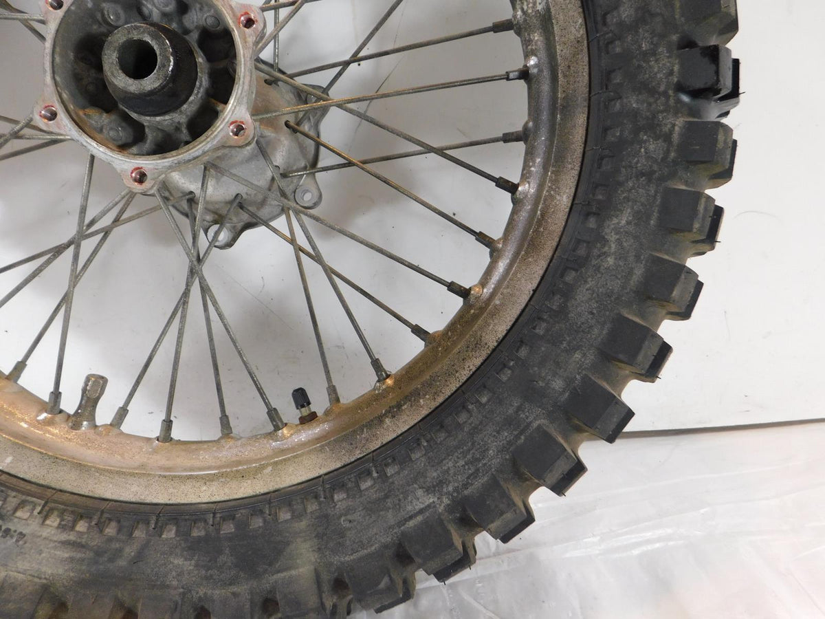 Kawasaki KLX250S KLX250 KLX300 Laced Rear Wheel Rim w/ Tire - 41025-0320-WA - C3 Cycle