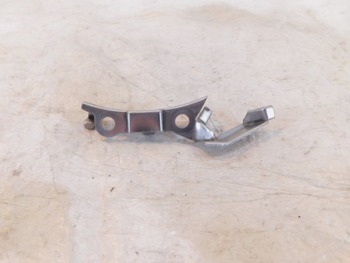 1985-07 Yamaha V-Max VMX12 VMX1200 Silver Right Engine Cover Clamp Mount Bracket - C3 Cycle