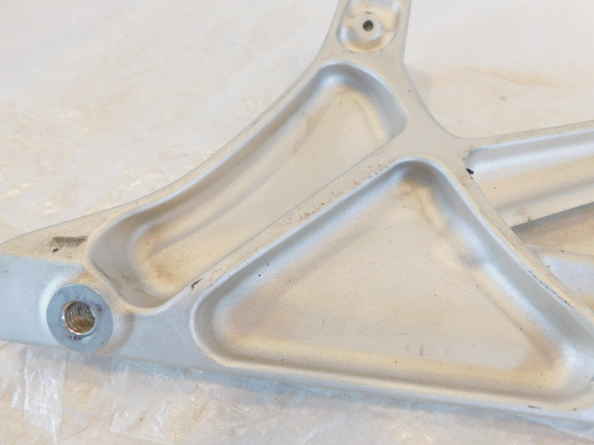 BMW R1200RT R1250RT Silver Left Rear Passenger Footrest Footpeg Mount Bracket - C3 Cycle