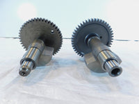 Honda VTX1300C VTX1300R OEM Rear Crank Shaft Crankshaft Balancers & Damper Gears - C3 Cycle