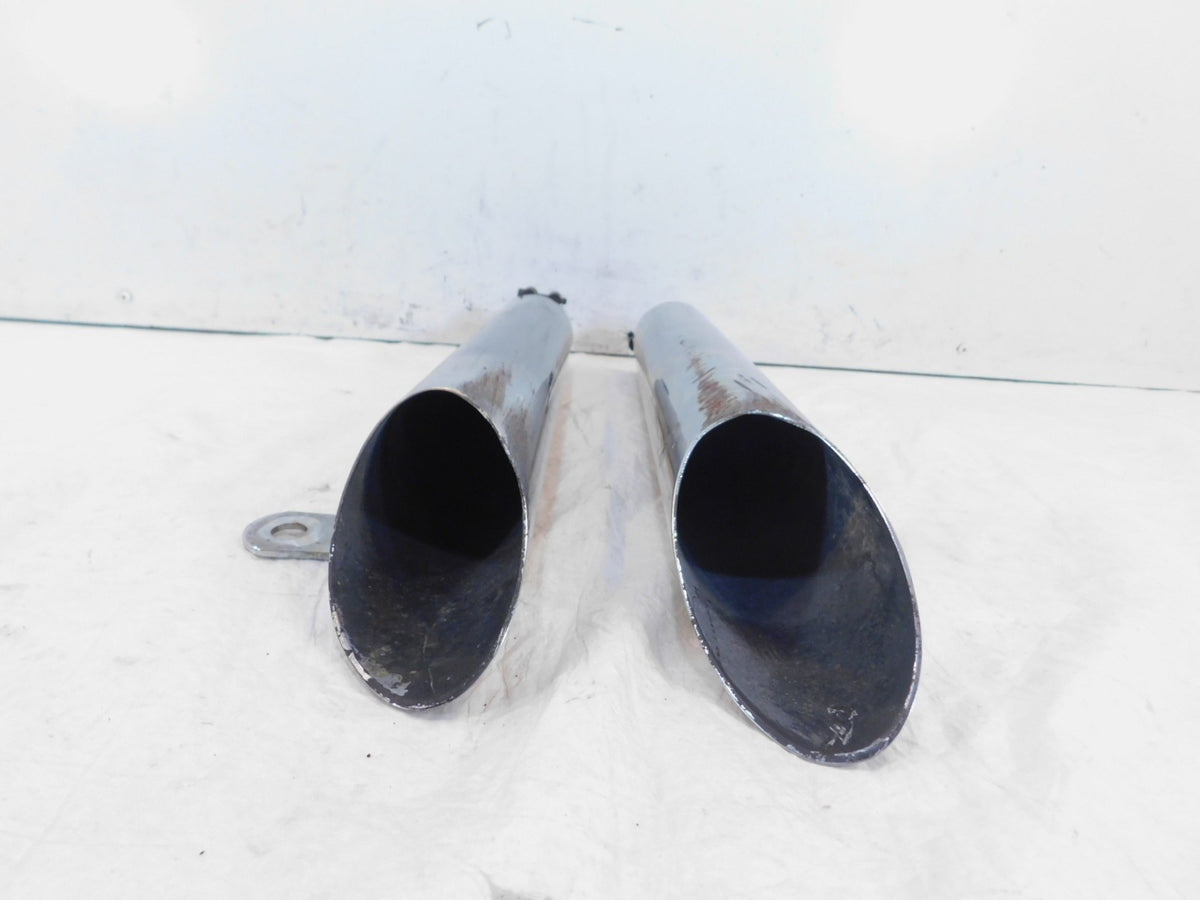 2000 & 2001 Victory Deluxe & Standard V92 Cruiser Exhaust Header Pipe Mufflers - C3 Cycle