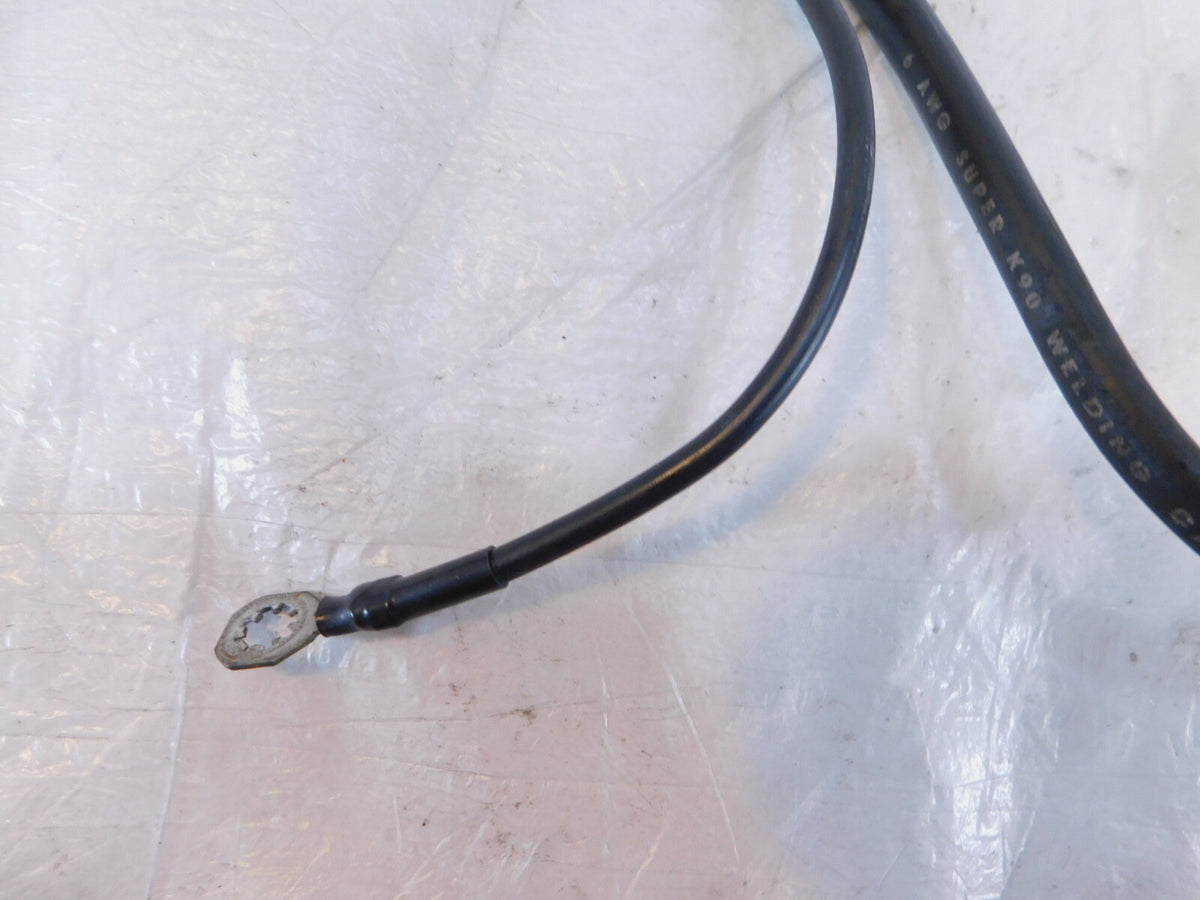 Harley Touring Road King & Street & Electra Glide Black Negative Battery Cable - C3 Cycle