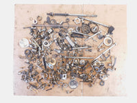 1989 89 Yamaha Virago 1100 XV1100 Misc Nut Bolt Bracket Hardware Parts Box Lot - C3 Cycle