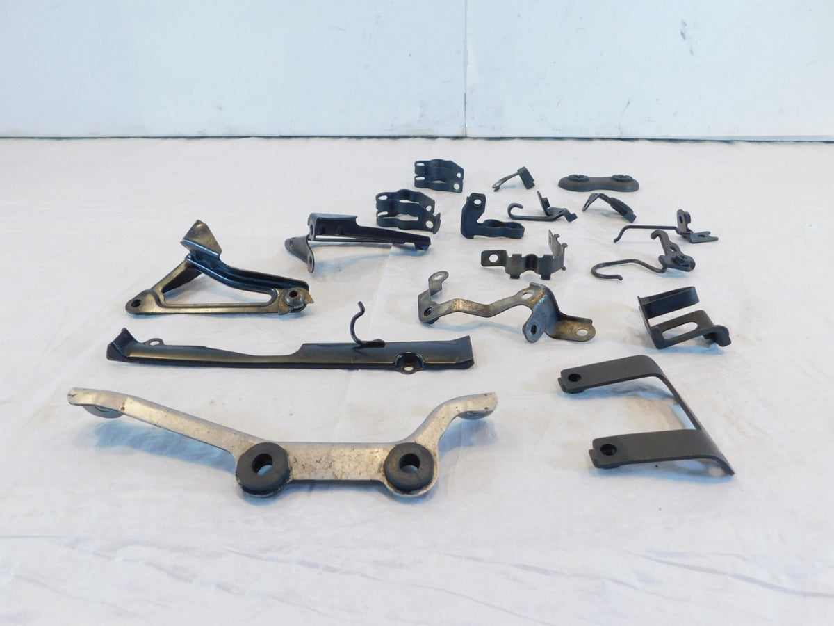 2001 01 Honda GL1800 Goldwing 1800 Miscellaneous Brackets Hardware Parts Box Lot - C3 Cycle