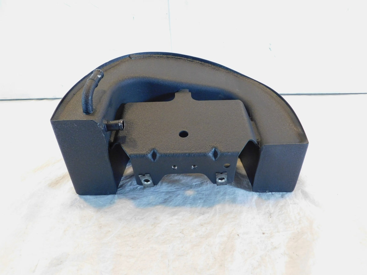 Harley Davidson Softail Night Train Fat Boy Black Wrinkle Oil Tank Bag Reservoir - C3 Cycle