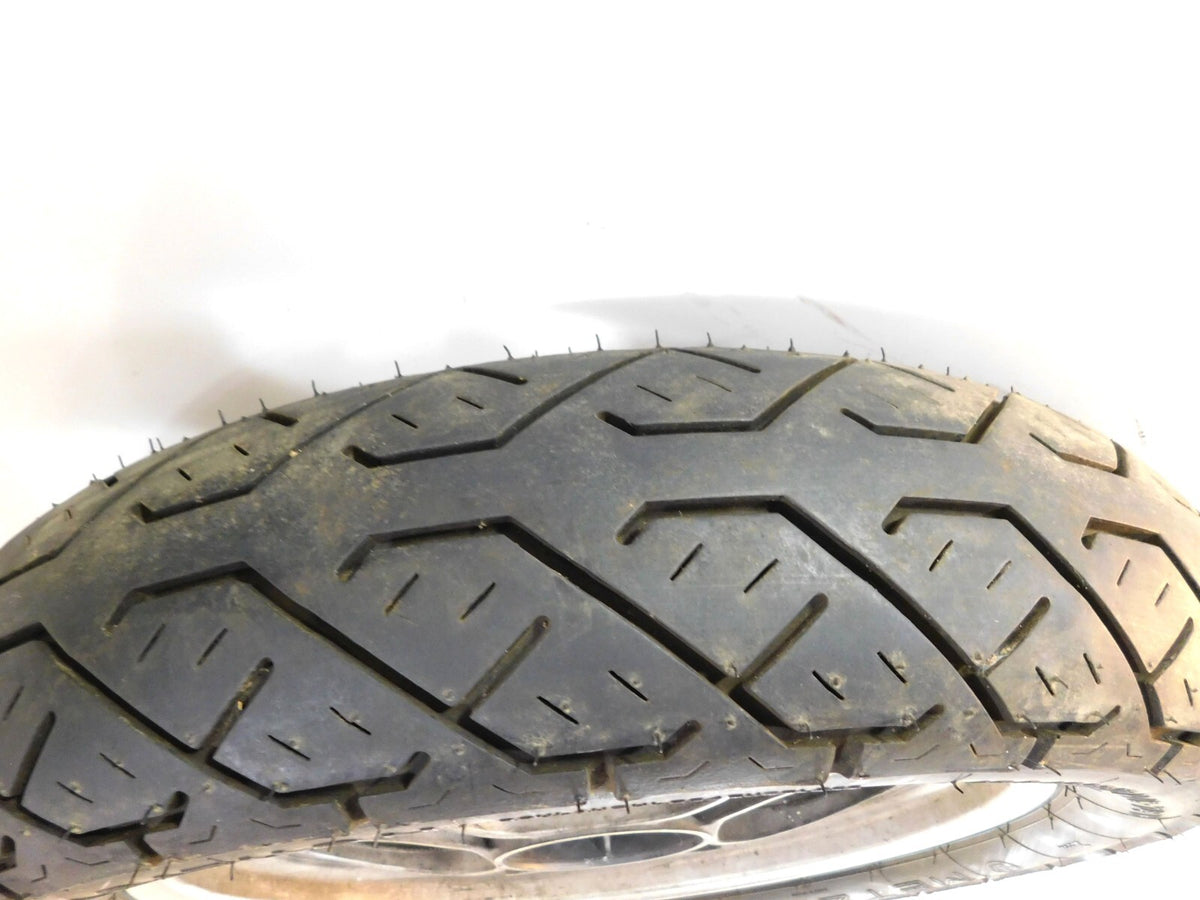 BMW K75 K75S K75RT K75T & K100 K100LT K100RS Silver Cast Rear Wheel Rim 2.75x17" - C3 Cycle