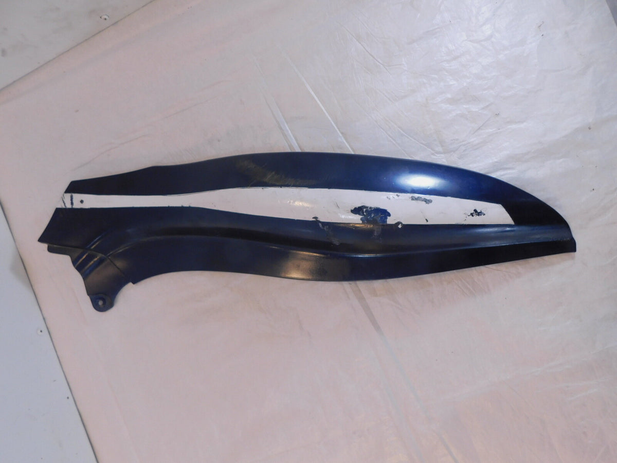 BMW K1200RS K1200GT Blue White Right Rear Tail Seat Fairing Cowling Trim Panel - C3 Cycle