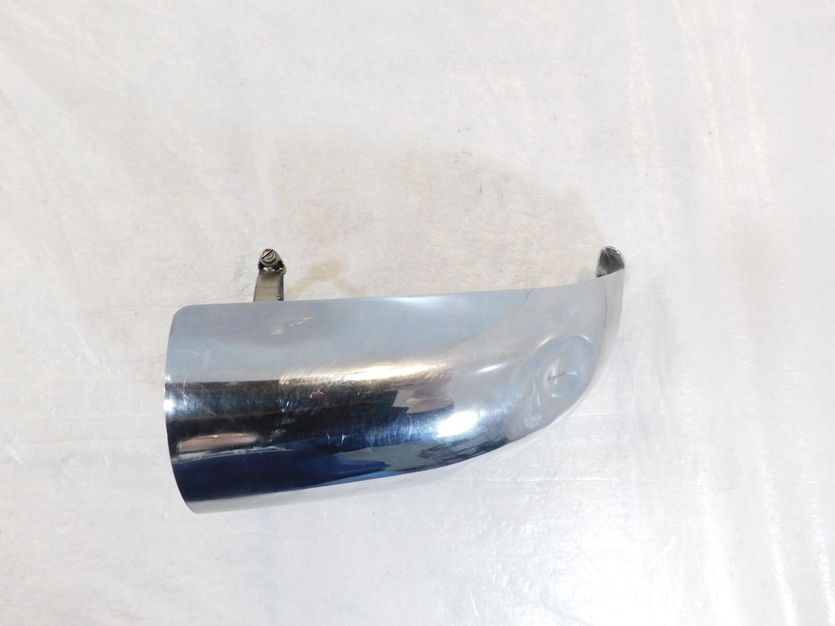 Indian Chief Chieftain & Roadmaster Rear Left Exhaust Header Pipe Cover Shield - C3 Cycle