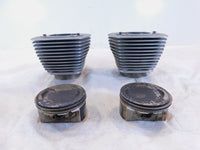 Harley Davidson Dyna Softail Silver Twin Cam 103 Cylinder Barrel Jug w/ Pistons - C3 Cycle