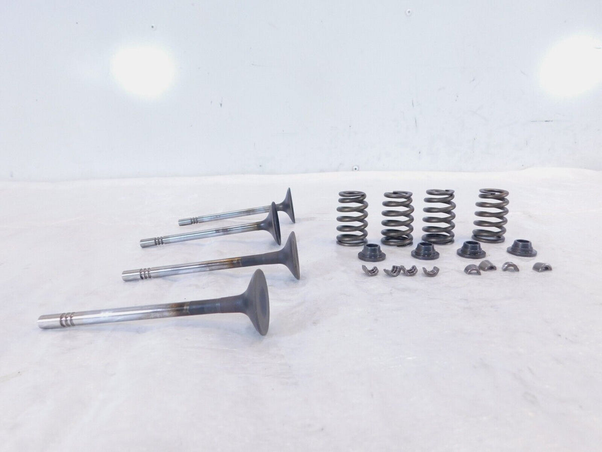 Victory Vision Kingpin & Vegas Intake/Exhast Valves w/ Springs & Retainer Seats - C3 Cycle