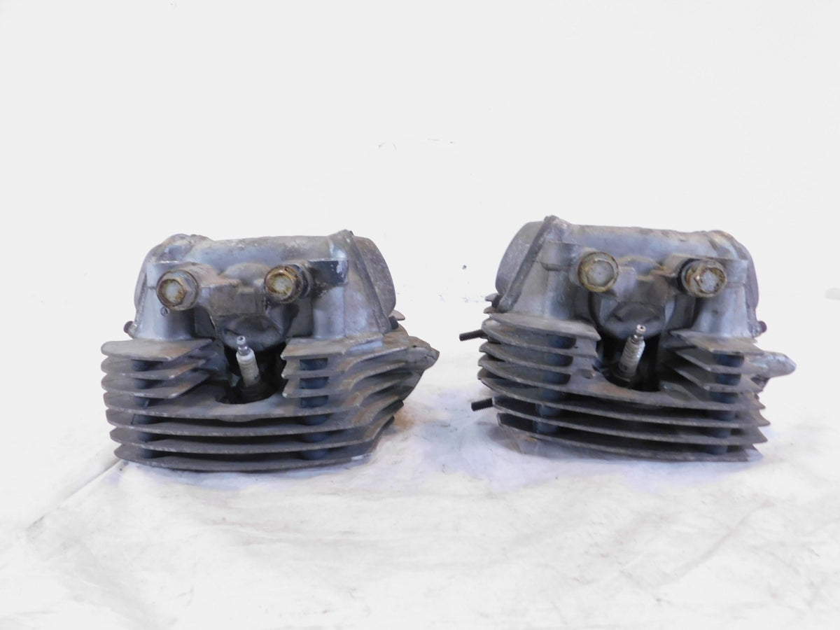 1981-1983 Yamaha Virago 750 XV750 Front Rear Cylinder Heads w/ Valves & Camshaft - C3 Cycle