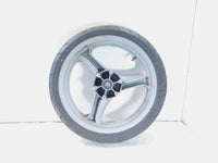 2002 MZ Skorpion Tour MZ660 660cc Cast Silver Front Wheel Rim 17"x3" -Bent