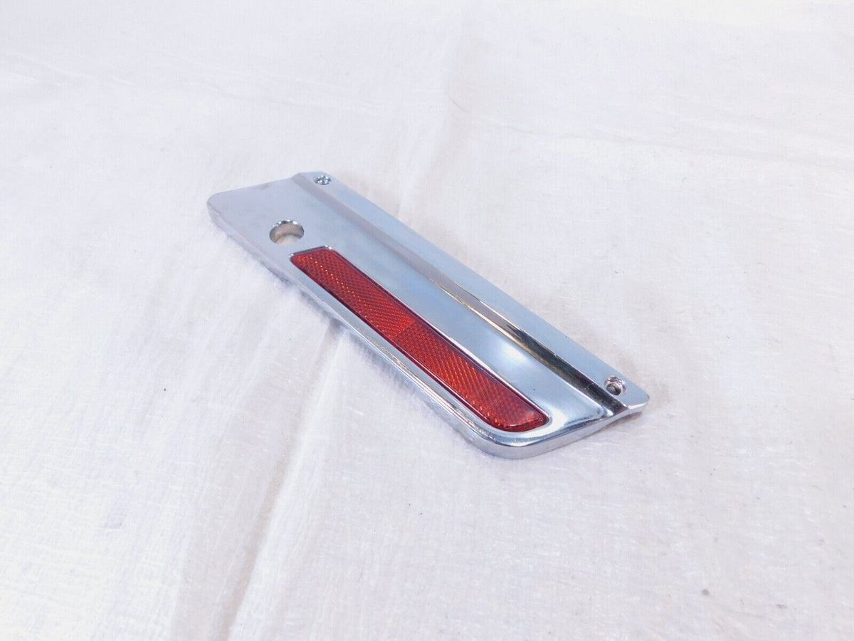 Harley Touring Electra Street Glide Road King Red Right Saddlebag Latch Cover - C3 Cycle
