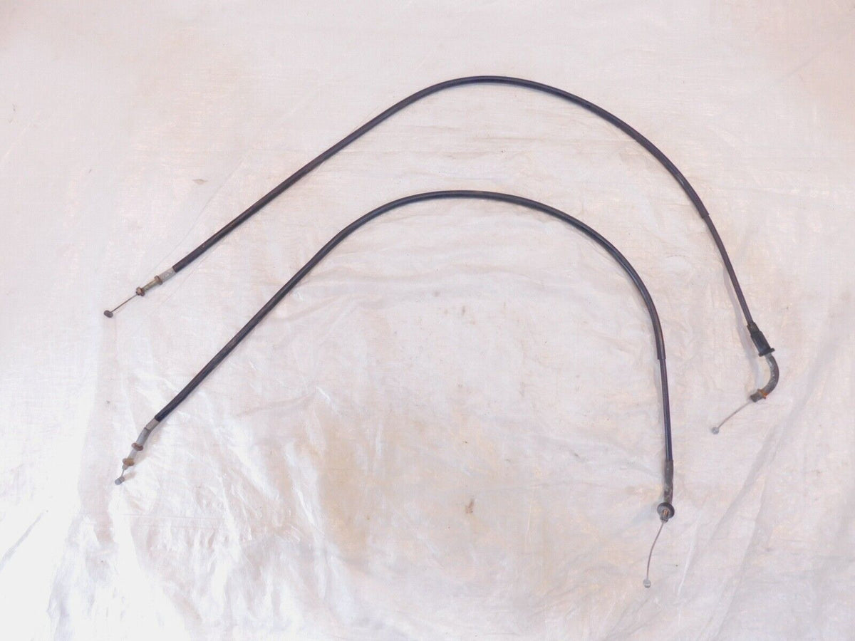 1989-1999 Yamaha Virago 750 1100 XV750 XV1100 Throttle Open/Close Cable Lines - C3 Cycle