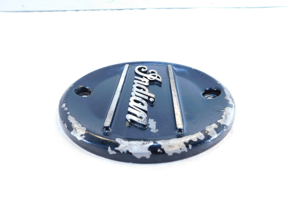 15-22 Indian Scout, Sixty, 1200 & Bobber Black Engine Motor Primary Cover Badge - C3 Cycle