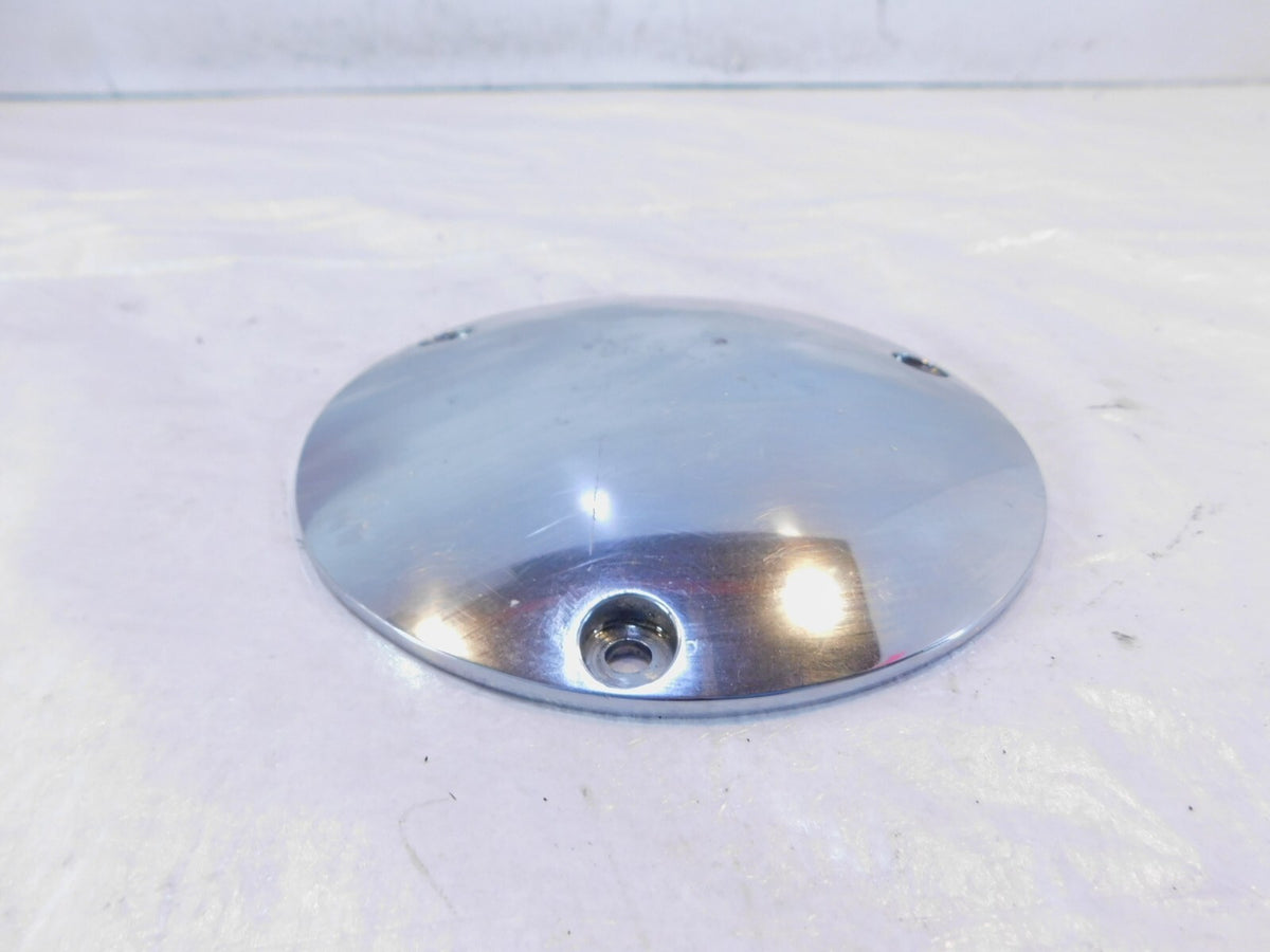 Harley Evo Softail Dyna & FXR Left Engine Motor Chrome Derby Clutch Cap Cover - C3 Cycle