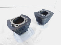 Pair Harley Davidson Sportster 1200 Black Engine Cylinder Barrel Jugs - C3 Cycle