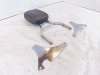 Kawasaki VN800 Vulcan 800 Classic Chrome Rear Backrest Sissybar & Mount Brackets - C3 Cycle