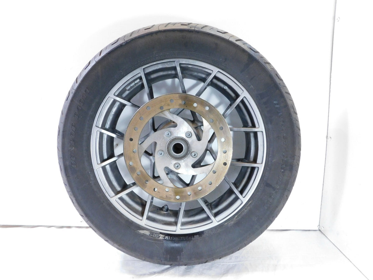 Harley Davidson Sportster Nightster RH975 Spoked Rear Wheel Rim & Tire - Bent - C3 Cycle