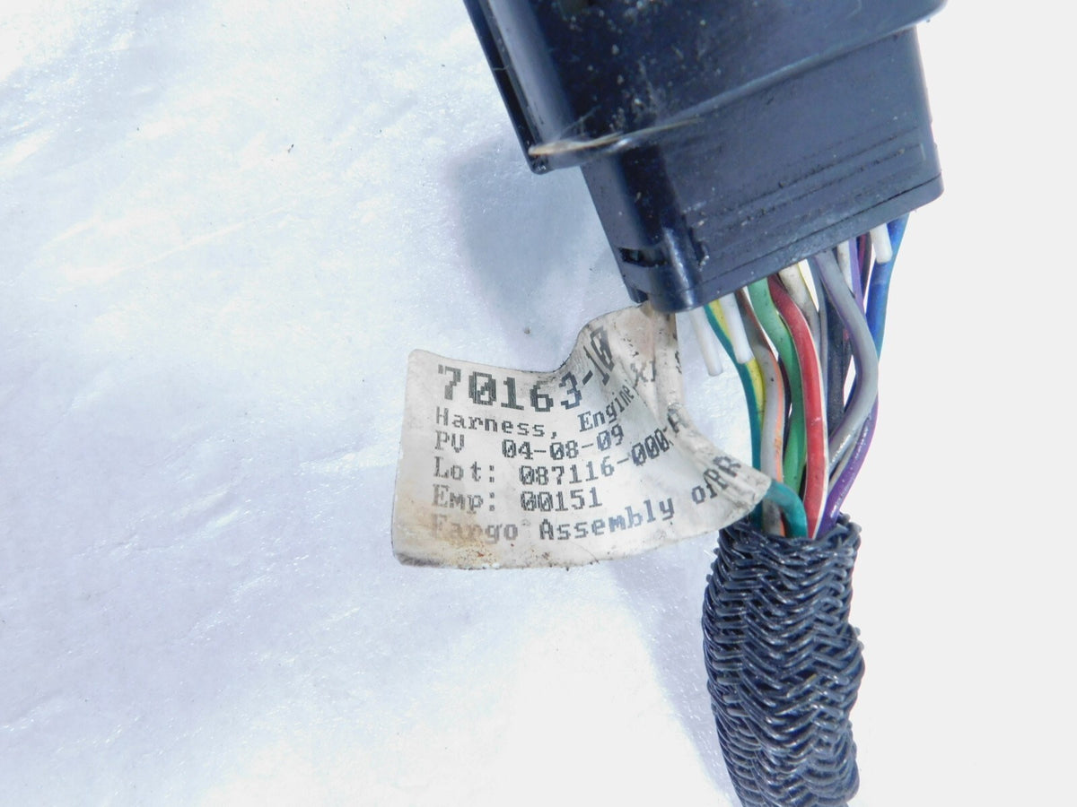 2010-2011 Harley Davidson XR1200 Main Wire Wiring Harness Loom & Ignition Switch - C3 Cycle