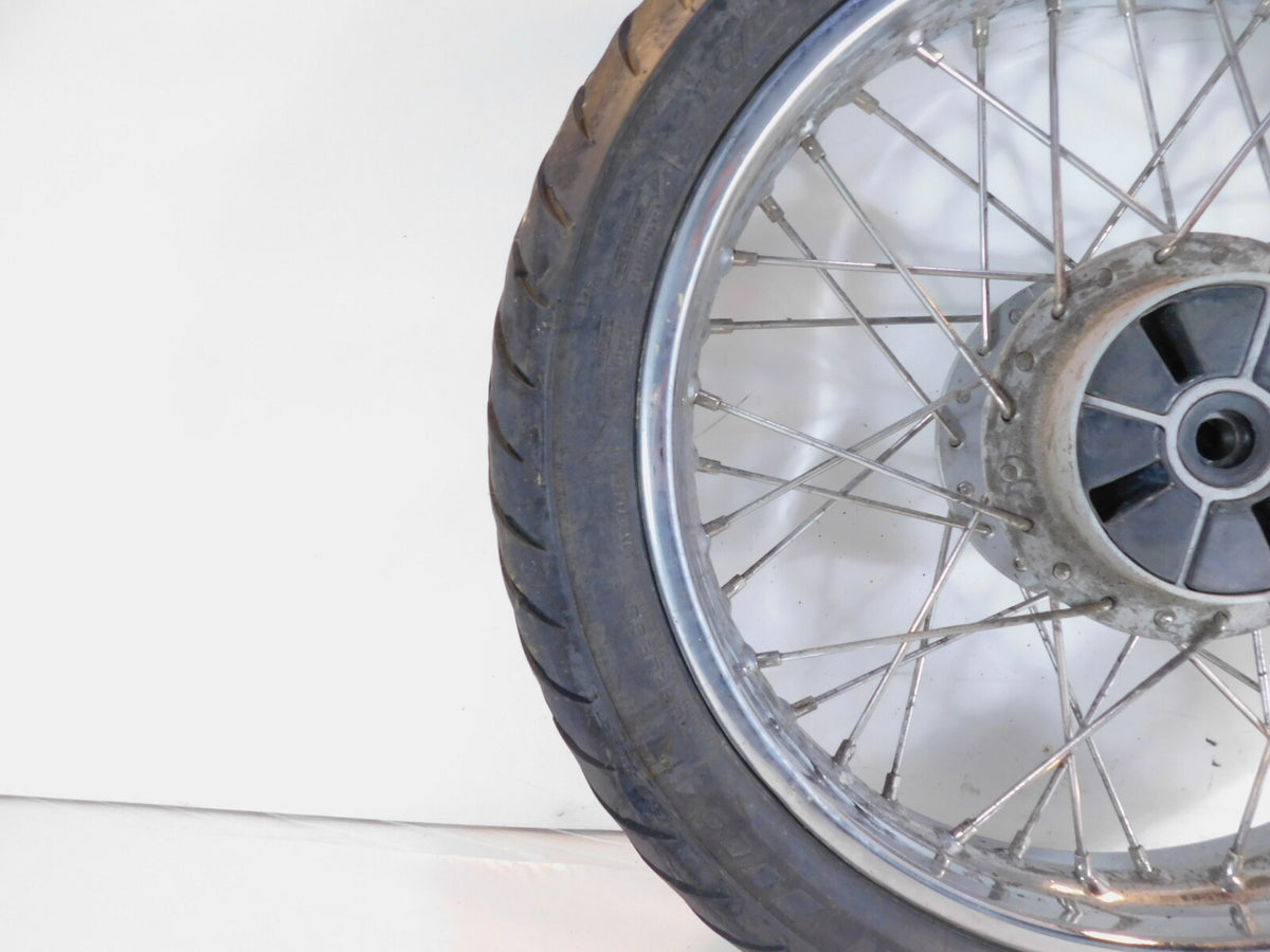 Royal Enfield Classic Bullet 500 EFI B5 C5 Rear Laced Wheel Rim & Tire 2.5"x18" - C3 Cycle